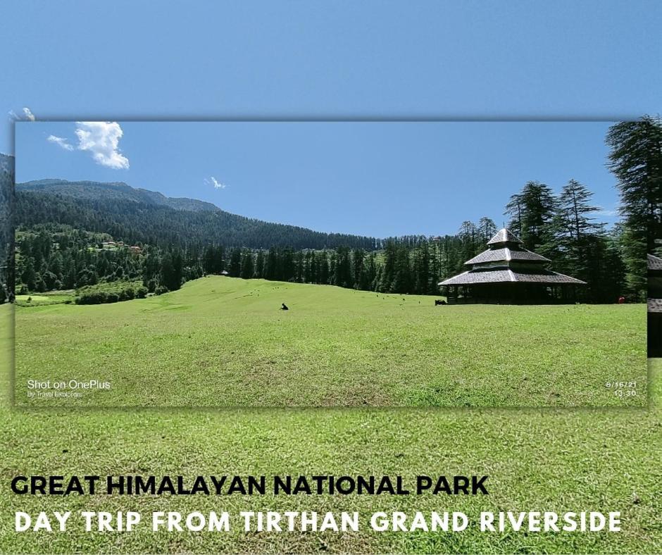 Tirthan Grand Riverside Banjār Exterior foto